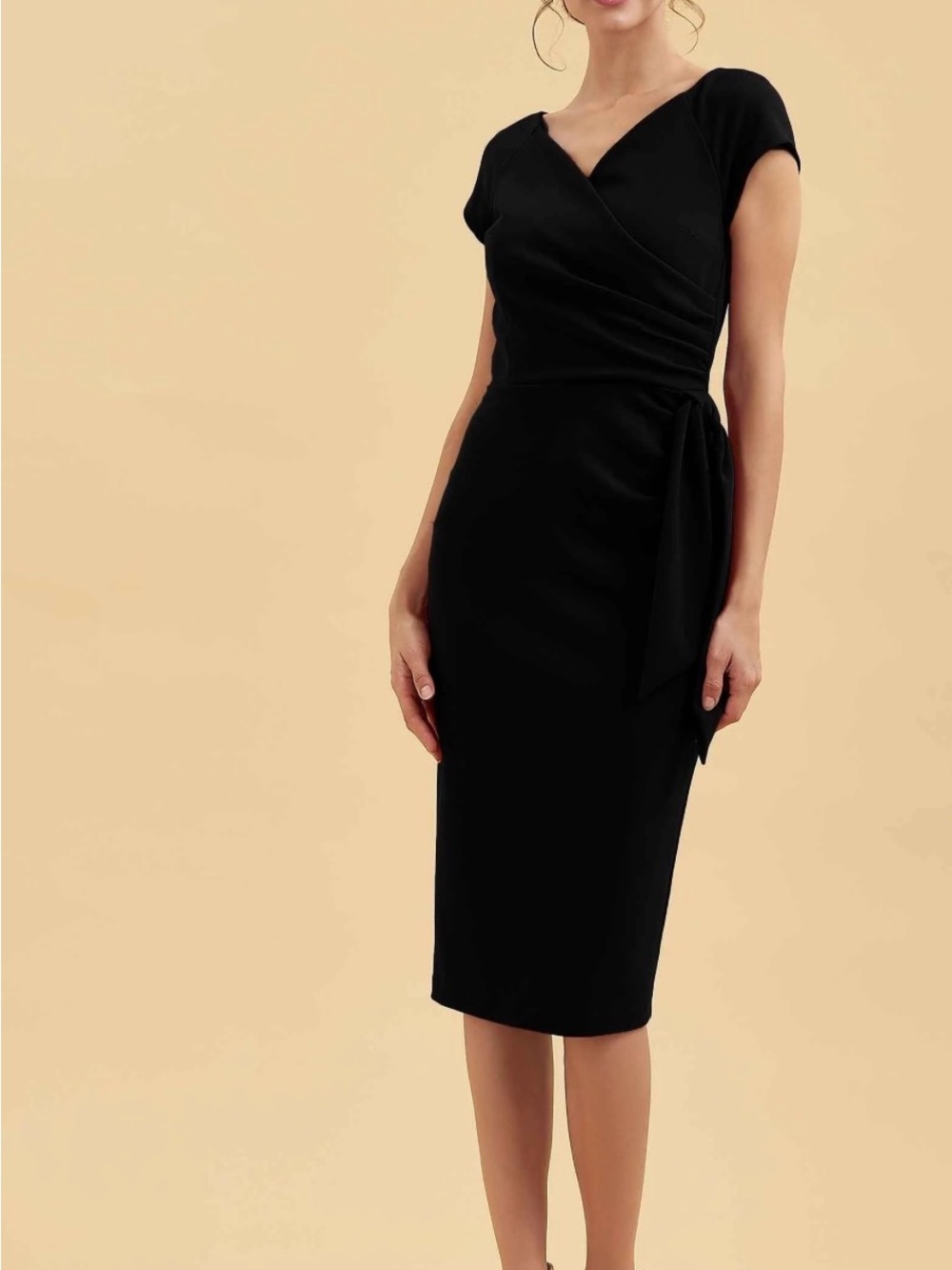 Pretty Dress Company Hourglass Faux Wrap
Pencil Dress UK 10/US 6